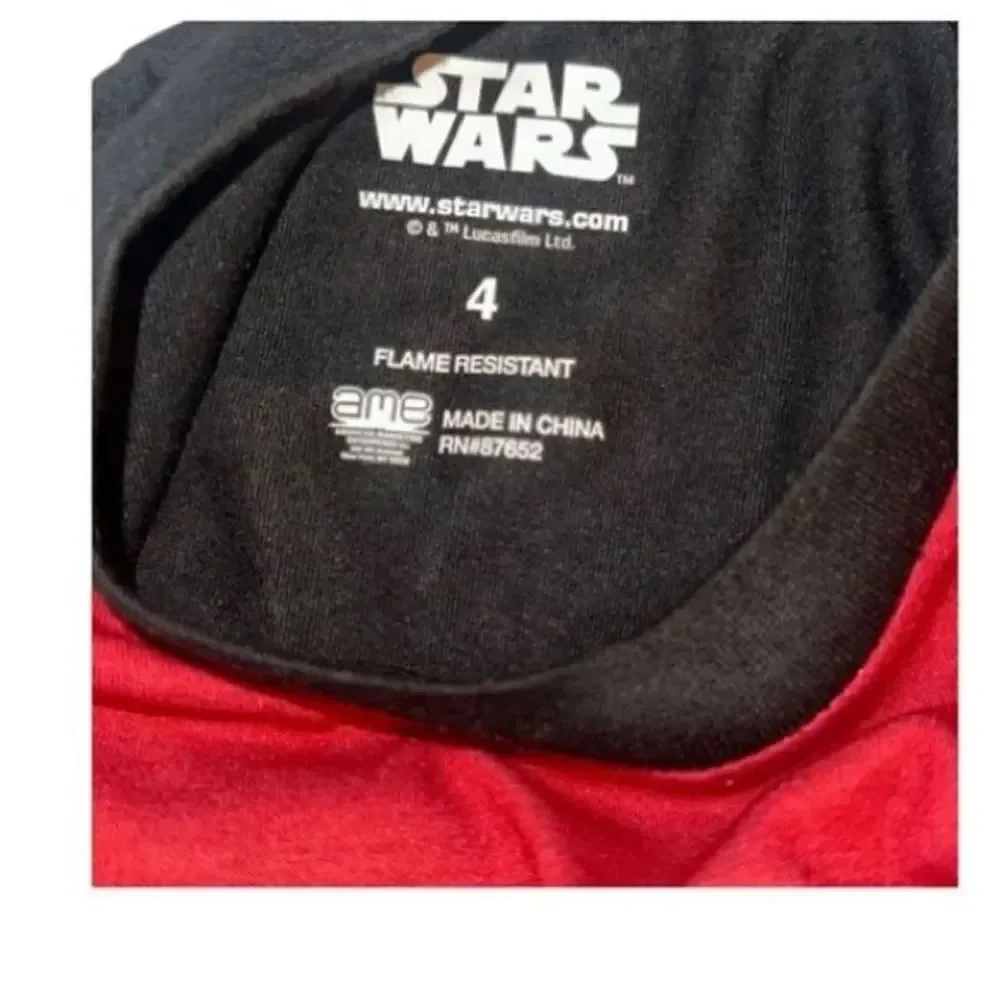 *NEW* Star Wars boys size 4 two piece pj set